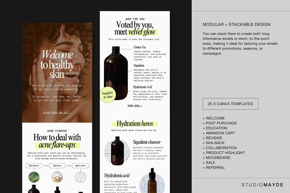 CINQUE TERRA | Email Template Bundle, an Email Template by Studio Mayde (Photo 5 of 8)