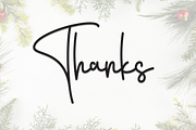 Christmas Saturday | Script Font, a Handwritten Font by Scratchones (Thumbnail 8 of 8)