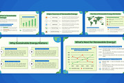 Renewable Energy Infographic, an Illustration by twinstd (Thumbnail 4 of 4)