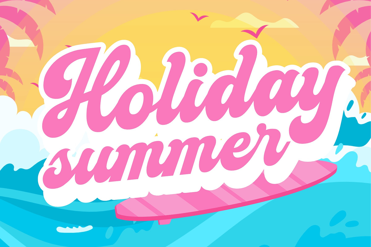 Vintage Mother - Retro Script Font, a Script Font by Keithzo (Photo 5 of 8)