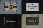 Custom Vintage Clothing Labels, a Branding & Logo Template by Ian Barnard (Thumbnail 3 of 4)