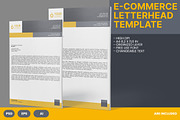 E-Commerce Letterhead, a Print Template by Esensifiksi.studio (Thumbnail 1 of 3)