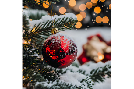 decorated Christmas tree ornament, a Holiday Photo by Lermont51