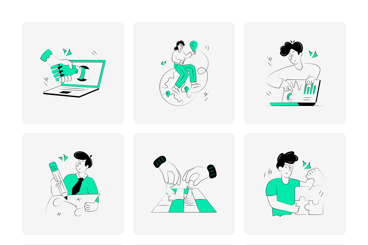 Business Illustrations, a Finance Illustration by Brickclay (Photo 16 of 18)