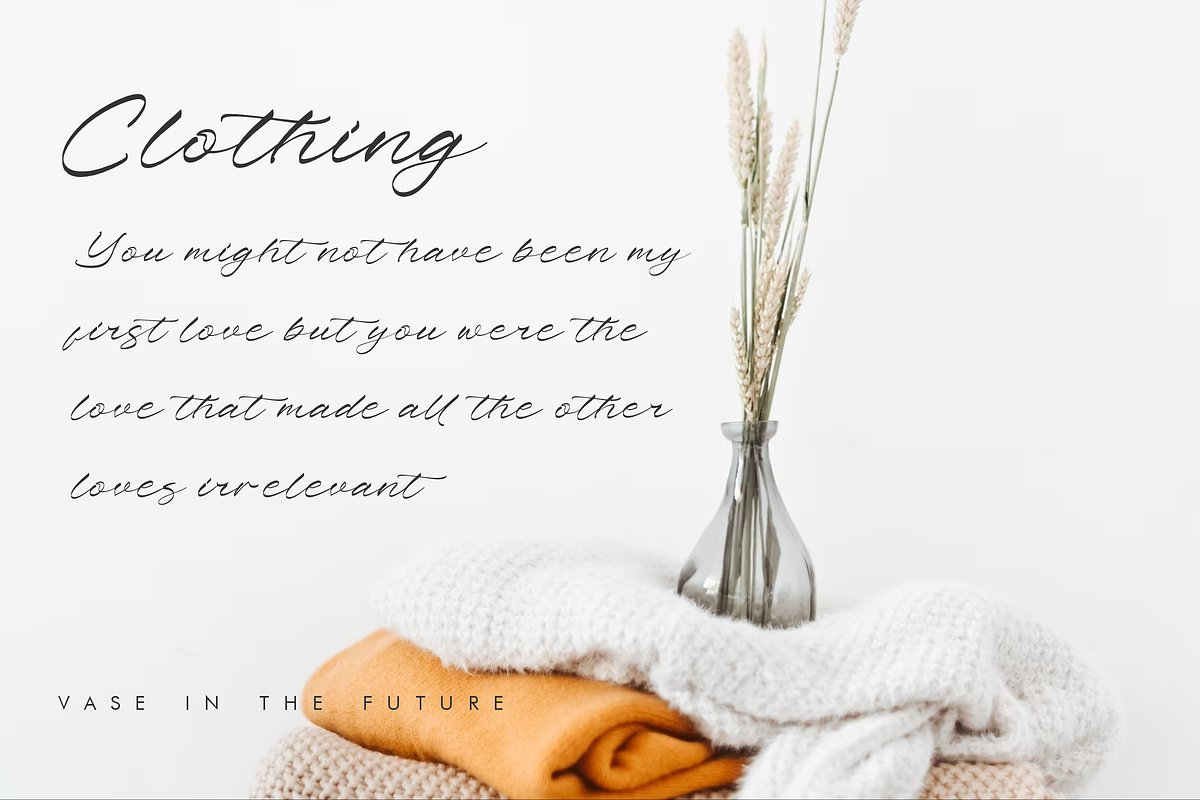 Pharellia Redusha A Modern Script, a Script Font by Storytype Studio (Photo 7 of 15)