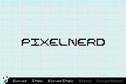 Pixelnerd, a Font by pixelnerdben (Thumbnail 1 of 5)