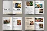 Modern Cook Book Magazine Template, a Magazine Template by ContestDesign (Thumbnail 2 of 3)