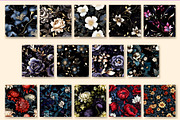 Floral Seamless Patterns 15., a Pattern Graphic by KENO Mascots (Thumbnail 3 of 4)