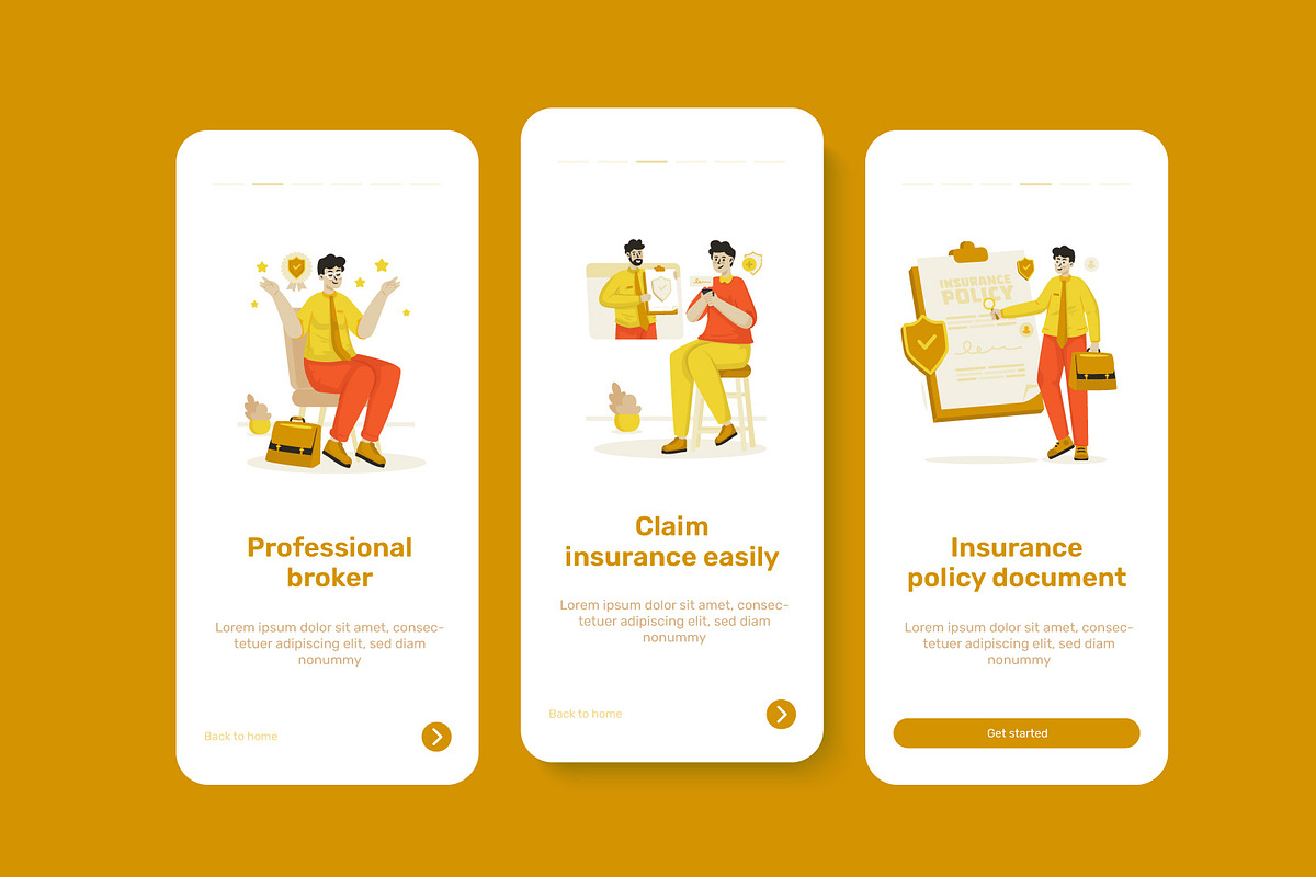Insurance Broker Illustrations, a Person Illustration by Ilusiku Studio (Photo 3 of 4)