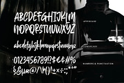Shakehand Brothers, a Script Font by Arterfak Project (Thumbnail 11 of 13)
