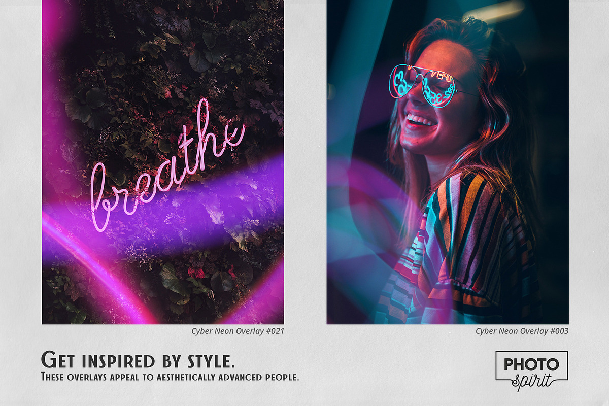 Cyber Neon Overlays, a Brushes & More by PhotoSpirit (Photo 7 of 9)