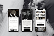 Showit Instagram Links Page Template, a Landing Page Template by Blush Created (Thumbnail 11 of 15)