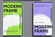 Frame Poster Mockup, an Advertising Mockup by Permadi Creative (Thumbnail 5 of 5)