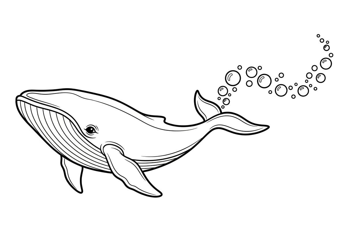 Whale Line Art Vector Bundle, an Illustration by yasushie (Photo 24 of 51)