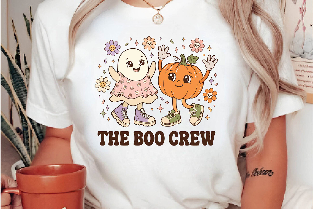 Retro Cute Halloween Sublimation, a Seasonal Illustration by DreamPrint404 (Photo 5 of 6)