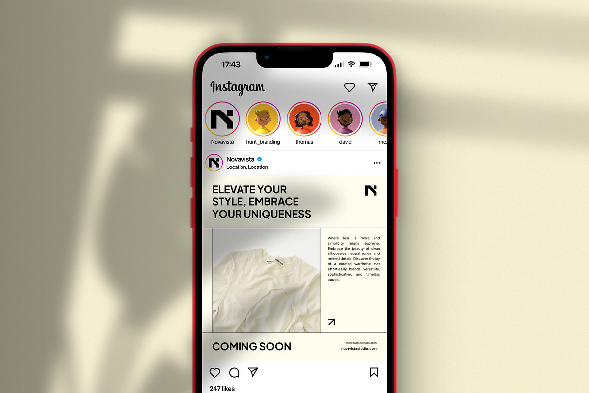 Fashion - Social Media Templates, a Social Media Template by madebynoval (Photo 3 of 6)