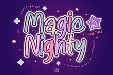 Magic Nighty Font