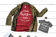 T-Shirt Mockup Bundle Bella Canvas, a Shirt Mockup by lock and page (Thumbnail 53 of 71)