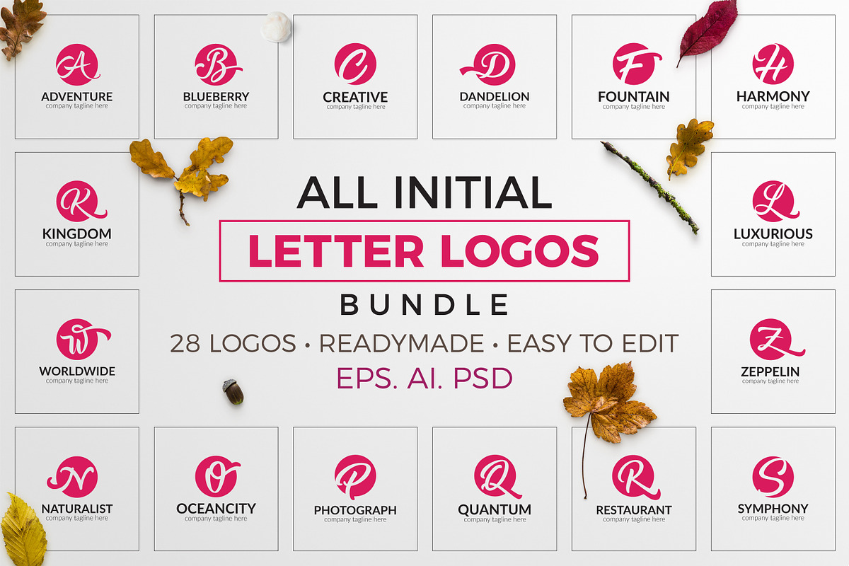 520 Premade Logo Bundle + Bonus, a Branding & Logo Template by XpertgraphicD (Photo 55 of 76)