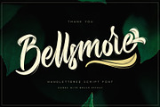 Bellsmore Brush Script, a Script Font by Rochart (Thumbnail 18 of 18)