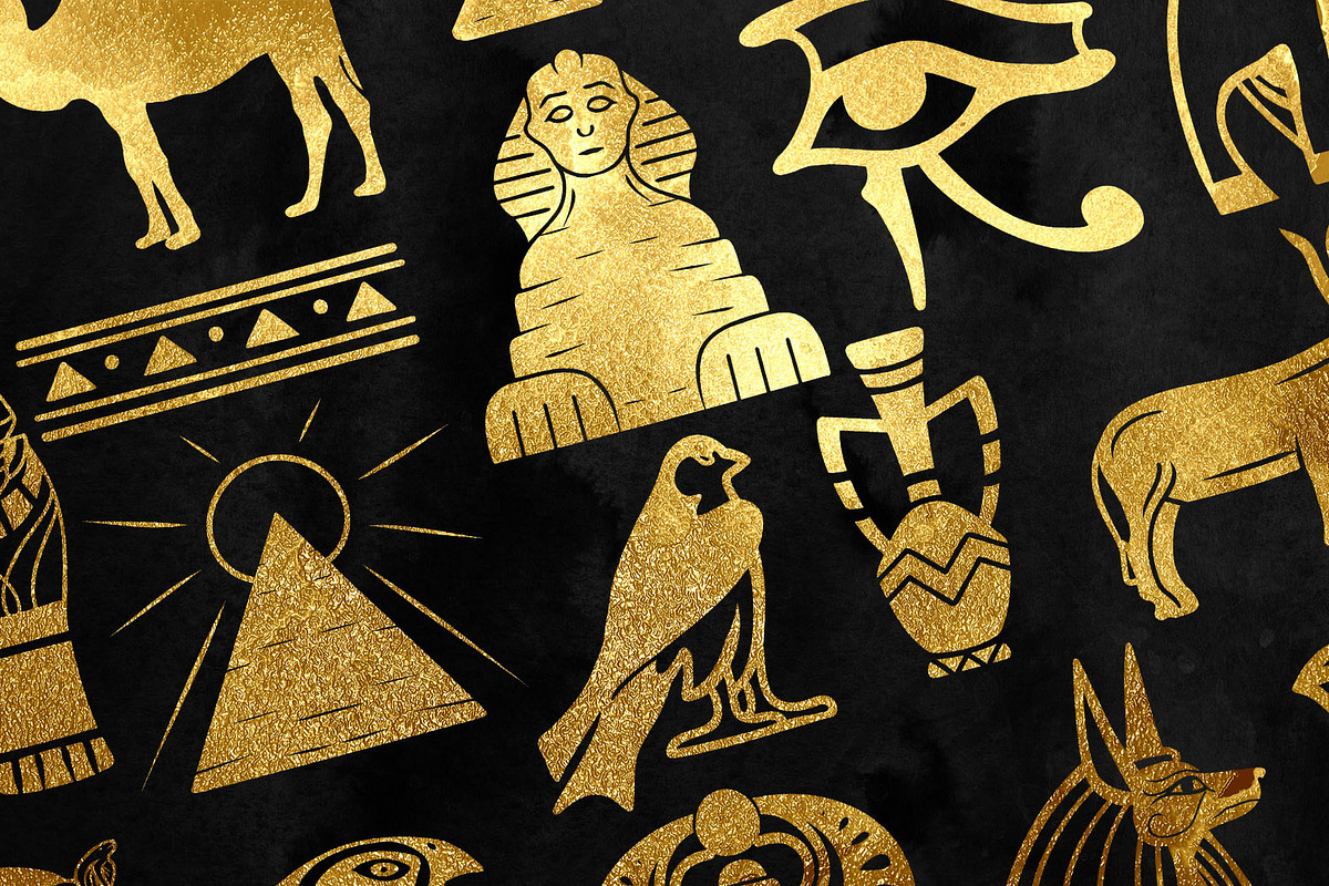 Ancient Egypt Photoshop Brushes, a Brush Add-On by ArtistMef (Photo 5 of 5)