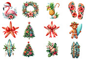 Watercolor Hula Holidays Clipart, an Illustration by Designworld (Thumbnail 3 of 5)