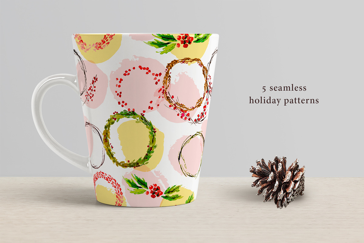 Merry Christmas pack, a Decorative Illustration by Funnystore (Photo 10 of 14)
