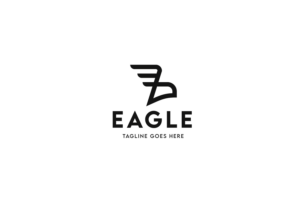 Flying Eagle Logo, a Branding & Logo Template by tanmay.goswami
