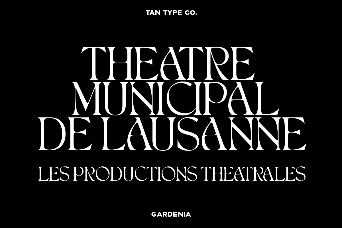 TAN - GARDENIA, a Font by TanType (Photo 15 of 21)
