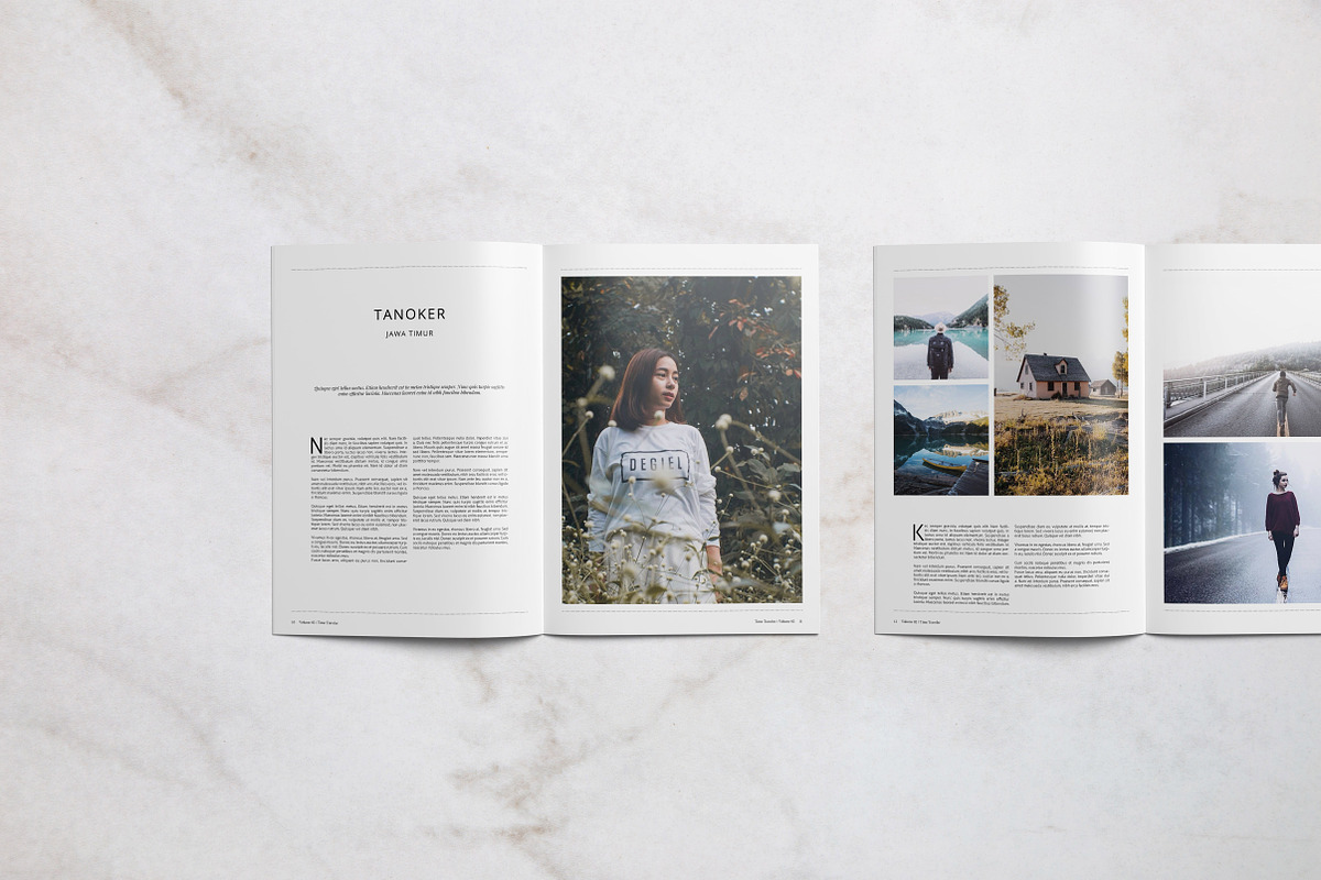 Time Traveler Magazine, a Magazine Template by Loc Tropis (Photo 6 of 11)
