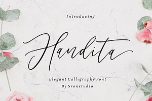 Handita - Calligraphy Font