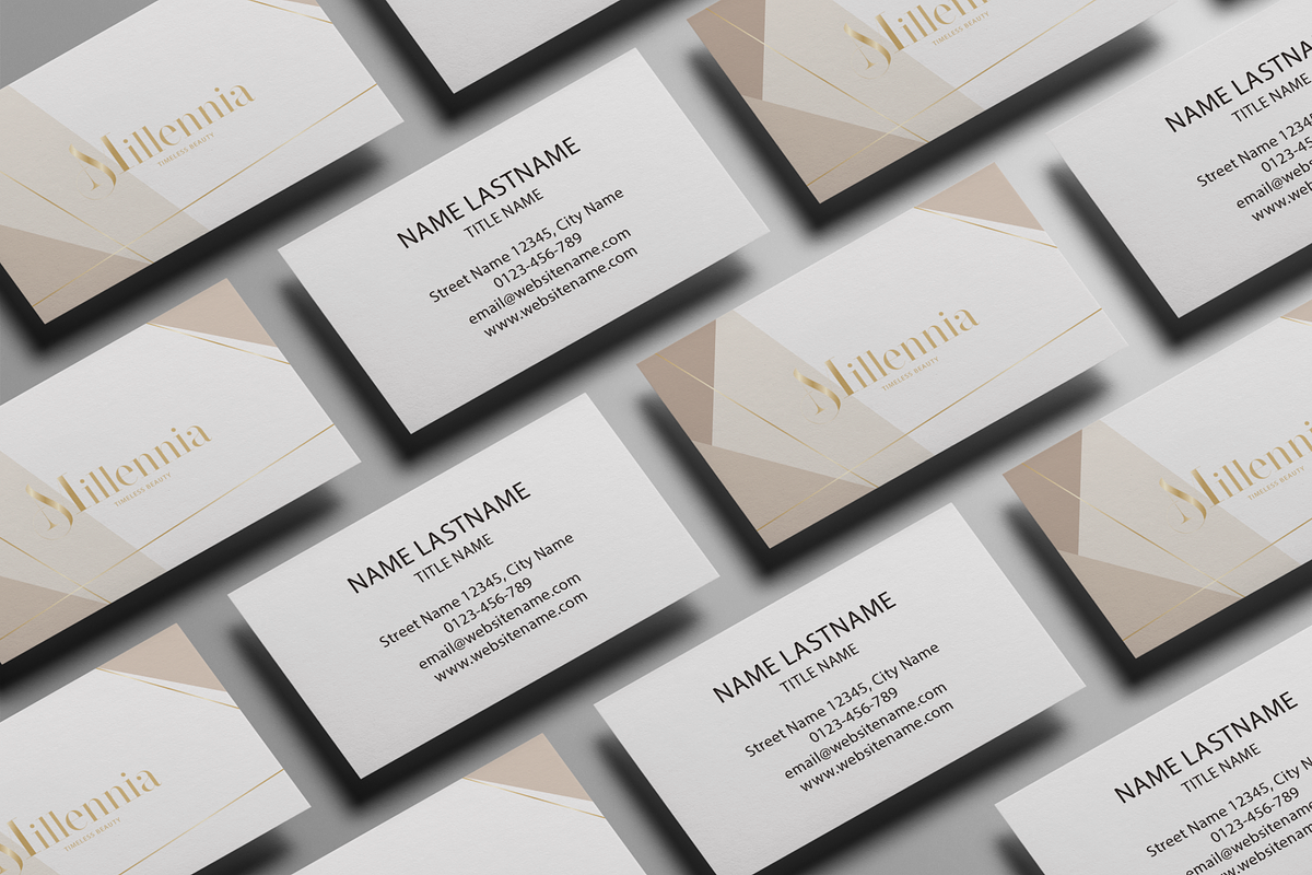 Millennia - M monogram brand identit, a Graphic by Graphema Digital (Photo 7 of 12)