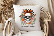 Halloween Skeleton Head, an Illustration by DreamCafeArt (Thumbnail 6 of 7)