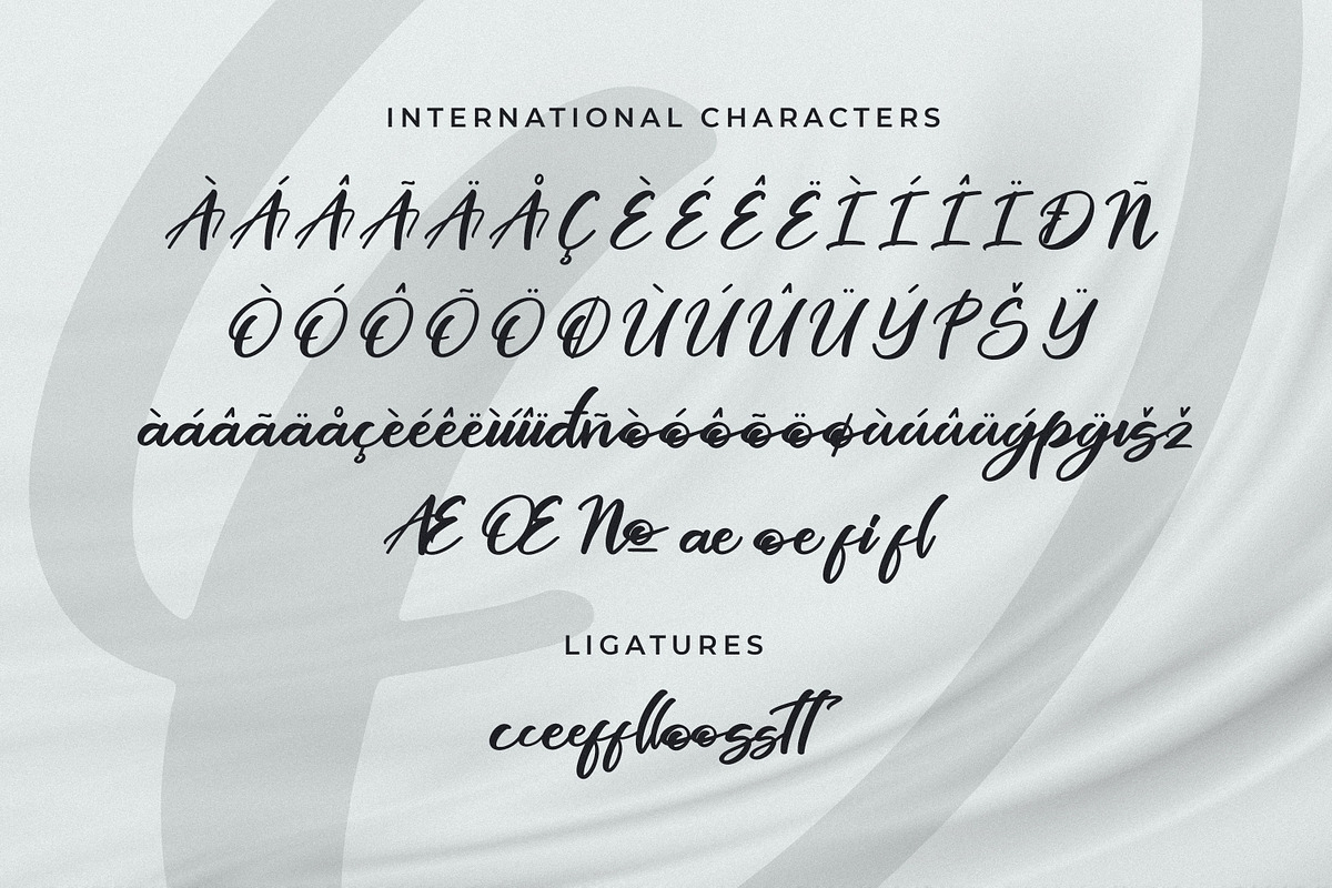 Orttega, a Script Font by Goresan Studio (Photo 12 of 15)