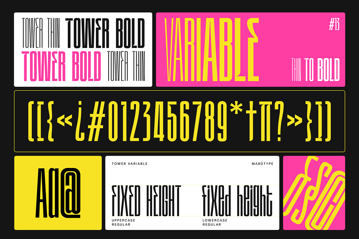 Tower Sans, a Sans Serif Font by Mabütype (Photo 3 of 8)