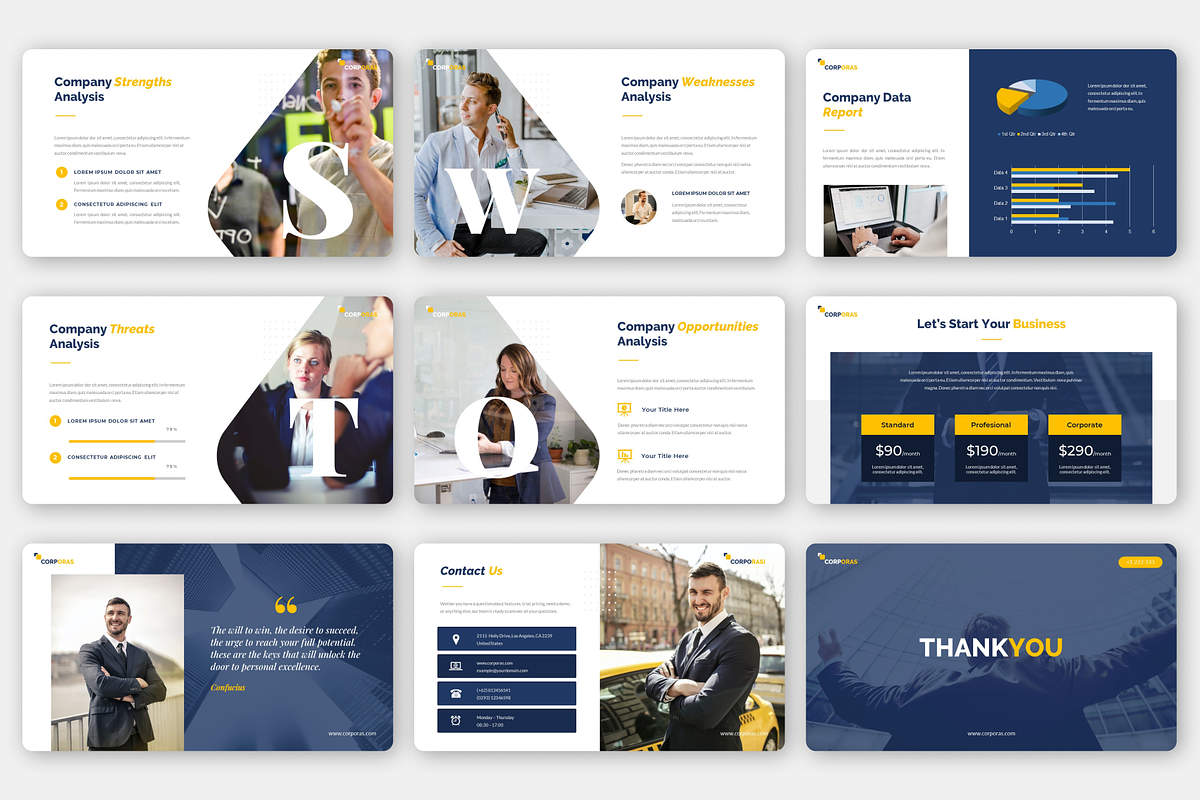 Corporas – Corporate and Business, a Presentation Template by Monsgraph Creative Studio (Photo 4 of 5)