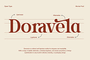 Movita Stylish Font Typeface, a Serif Font by OV Type (Thumbnail 4 of 10)
