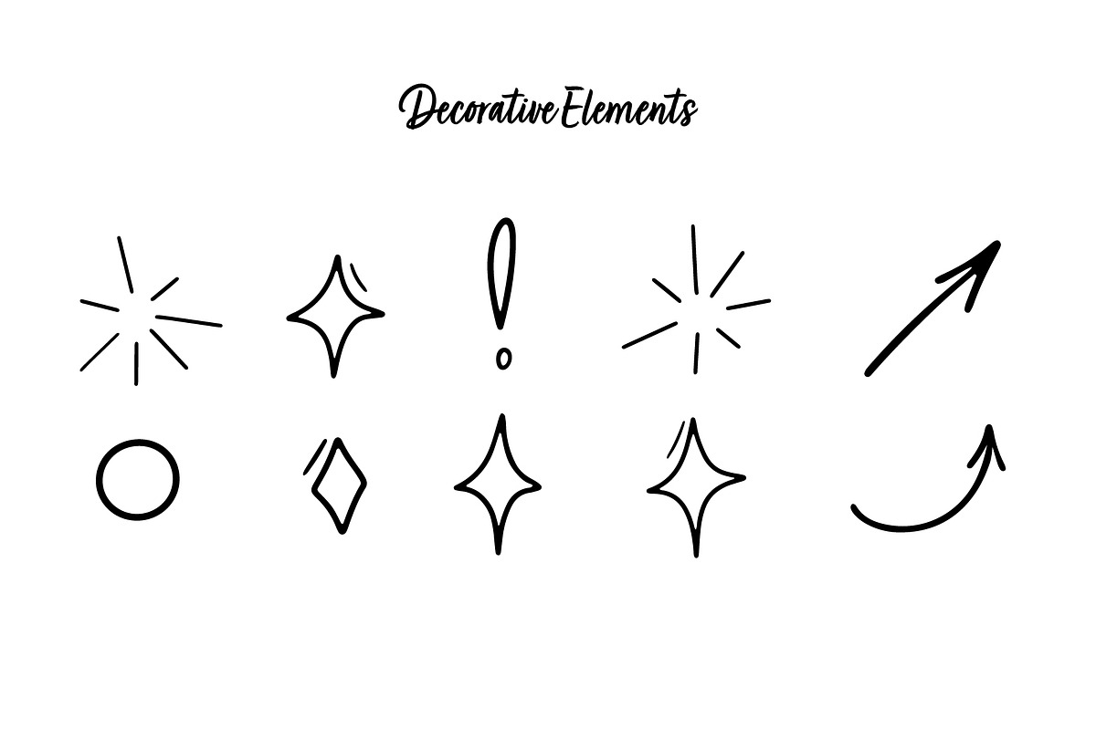 Soccer doodle vector line set, an Object Graphic by ElenaPlatovaArt (Photo 5 of 5)