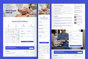 Senior Nursing Care Website UI Figma, an UI Kit Template by peterdraw (Thumbnail 2 of 7)