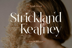 Strickland Keafney Modern Serif Font