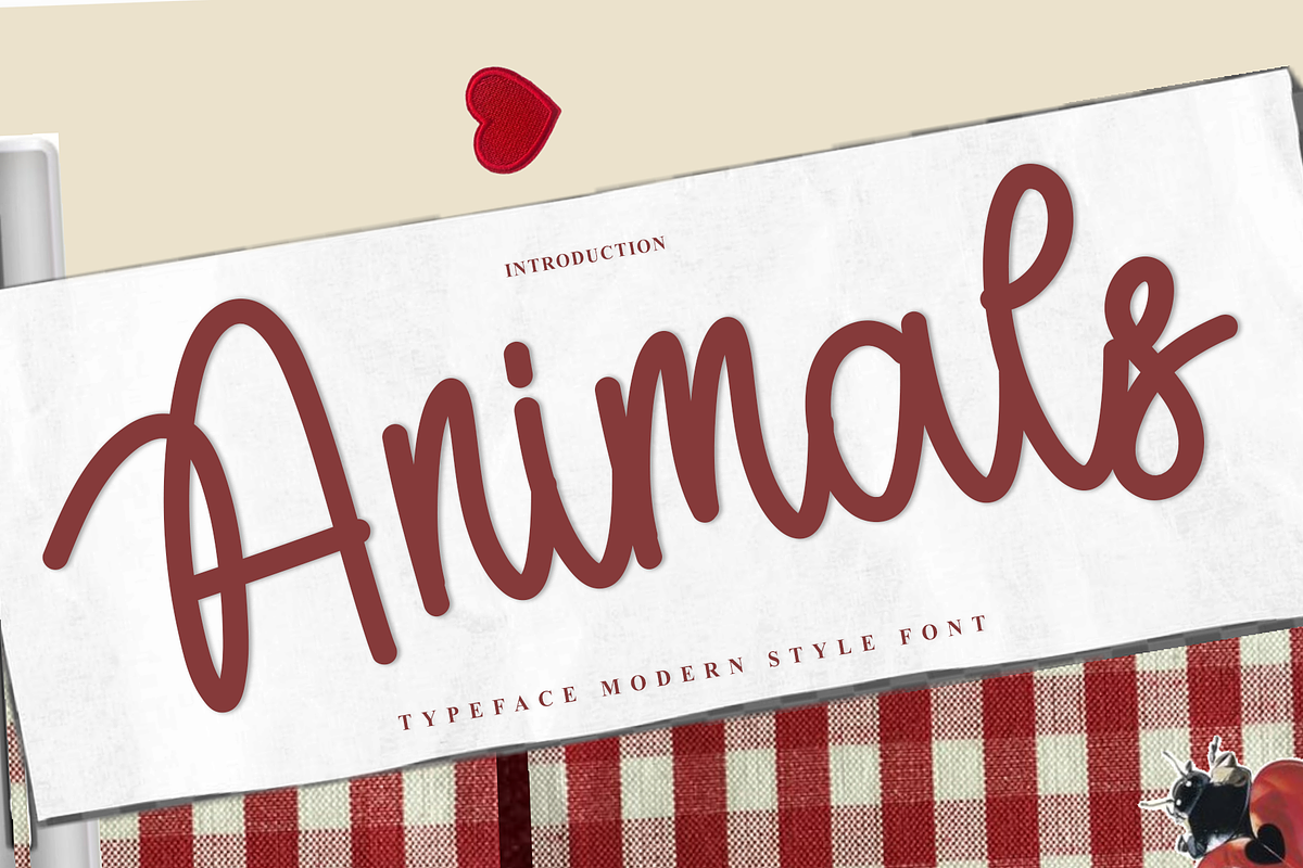 Animals, a Handwritten Font by FreshTypeINK (Photo 1 of 7)