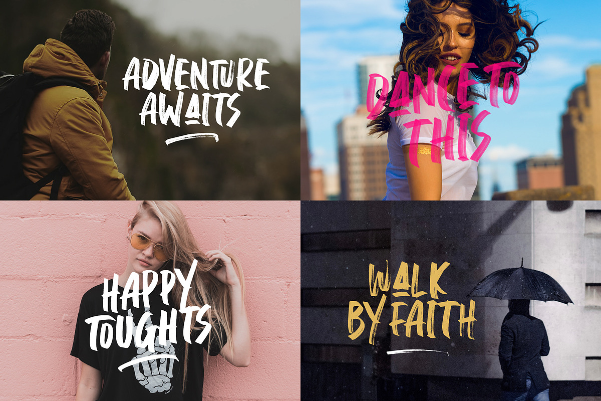 Daviton SVG - Freestyle Font preview 7