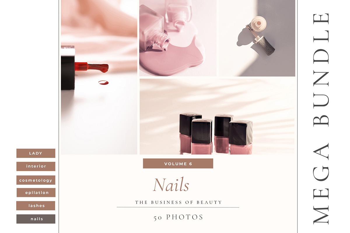 Mega Bundle Beauty Business 335 ph, a Social Media Template by OntheMoon (Photo 7 of 31)