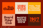 Savor Whibly – Funky Display Font, a Sans Serif Font by roomspace creative lab (Thumbnail 2 of 12)
