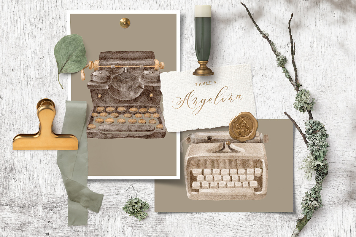 Vintage Aesthetic, a Pattern Graphic by Anastasiya Klempach (Photo 12 of 12)