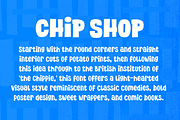 Chip Shop A Straight Cut Poster Font, a Sans Serif Font by Wingsart Studio (Thumbnail 2 of 15)
