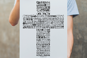 Cruz - Lettering Poster