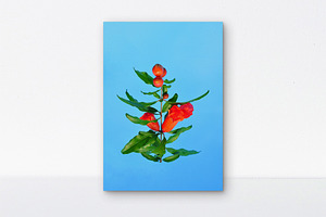Pomegranate Flower - Printable Art