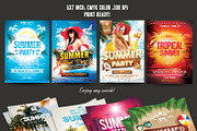 Summer Bundle Flyer Template, a Flyer Template by Briell Design (Thumbnail 3 of 3)