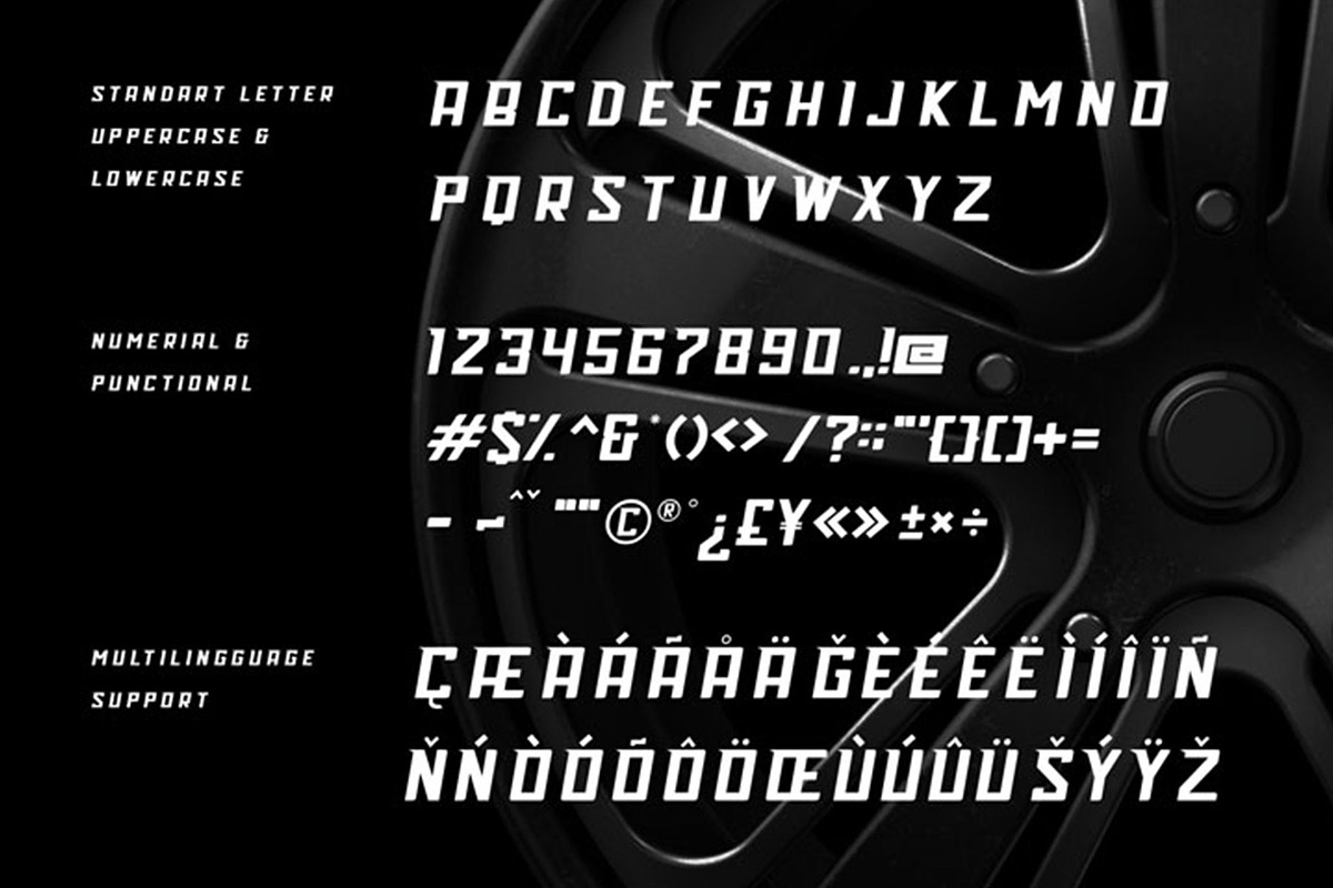 Dragna - Modern Sport Font, a Serif Font by RantautypeStudio (Photo 9 of 10)